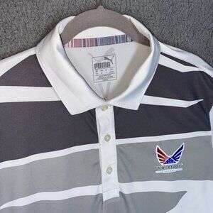 Volition America Puma Polo Men’s L Gray White‎